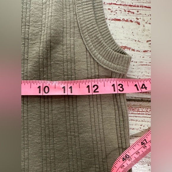 {MOUN TEN} Vintage Rib Tank Top Slub Rib - Kid’s Sz L - Picture 10 of 12
